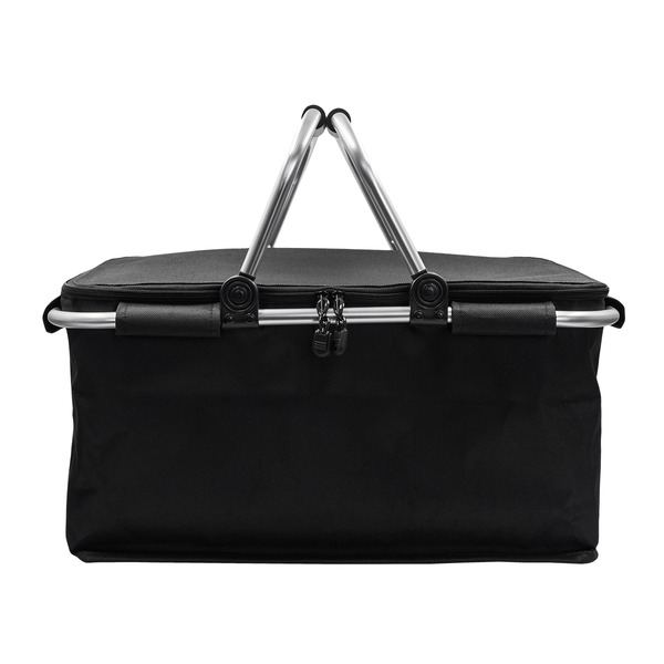 R08160.02 - Izotermiczny kosz piknikowy Huron, czarny 