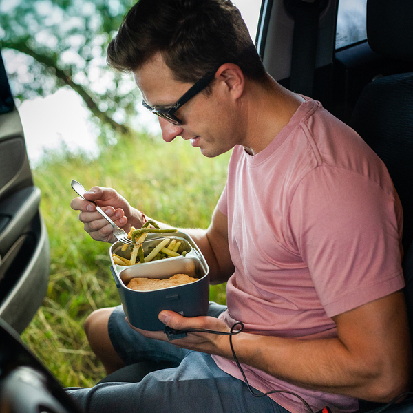 R08462.21 - Lunch box z podgrzewaczem Heatmate, szary 