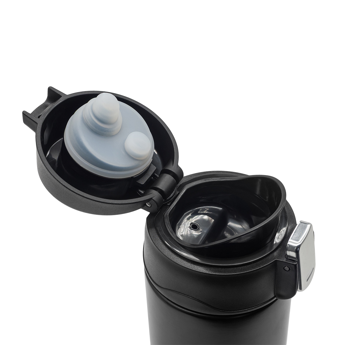 R08479.02 - Kubek termiczny Bergen 340 ml, czarny 