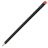 Ołówek drewniany, czerwony/czarny 