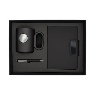 R17012 - Zestaw upominkowy Bedford, czarny 