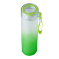 R08271.05 - Butelka szklana Invigorate 400 ml, zielony 