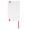 R64241.08 - Notatnik Carmona 130x210/80k linia, czerwony/biały 