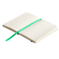 R64243.05 - Notatnik Badalona 90x140/80k linia, zielony/biały 