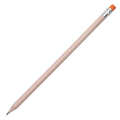 R73766.15 - Ołówek z gumką, pomarańczowy/ecru 