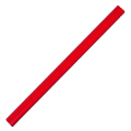 R73792.08 - Ołówek stolarski, czerwony 